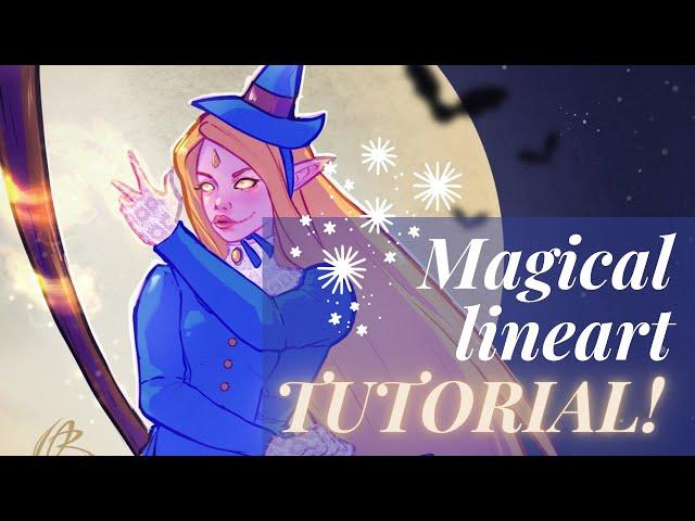 [TUTORIAL] Magic lineart COLOR - Speedpaint