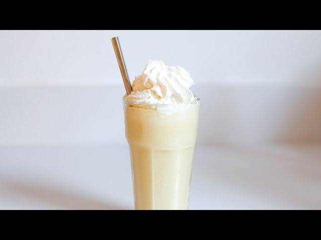 Vanilla Milkshake Recipe | 2 Ingredients Only