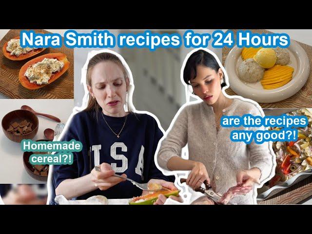 I cooked like Nara Smith for 24 hours...