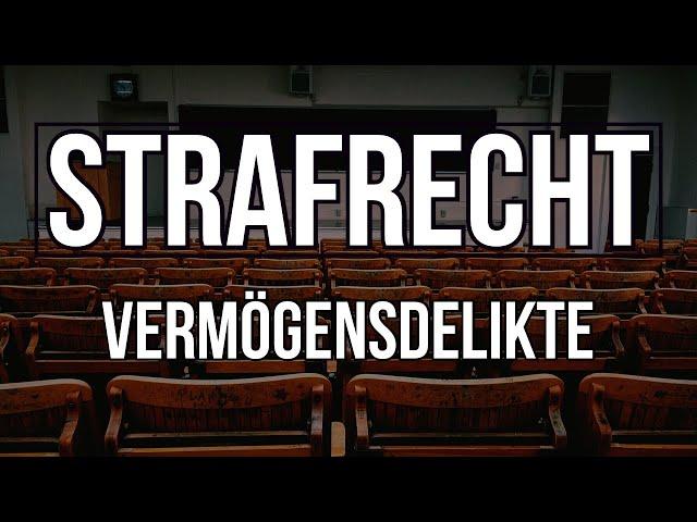 Hehenberger Rechtskurse GRATIS | Strafrecht | Vermögensdelikte