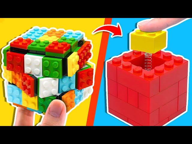 100 EXTREMELY Satisfying LEGO Fidget Toys | FUNZ Bricks