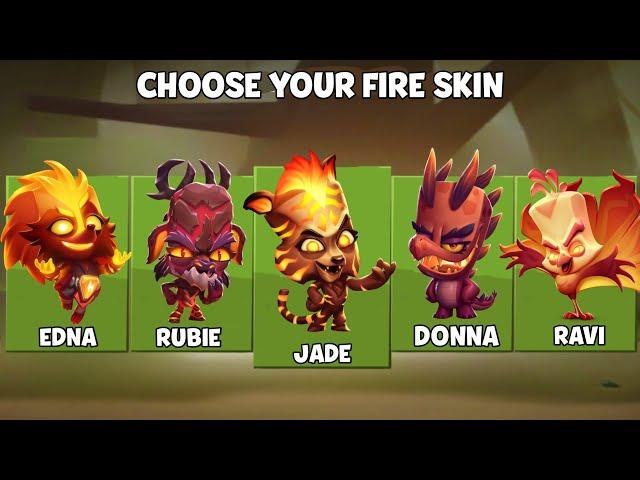 Choose Your Sea of Flames Skin | Zooba