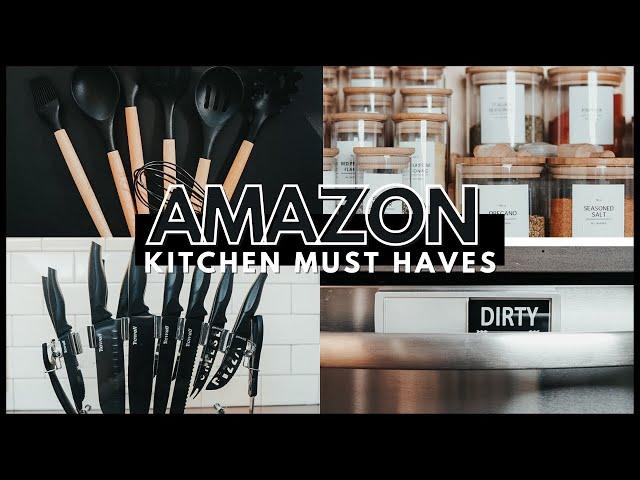 Renter Friendly Kitchen Organization | Amazon Kitchen Must Haves