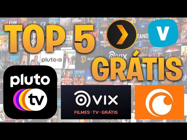 TOP 5 Serviços de STREAMING GRÁTIS