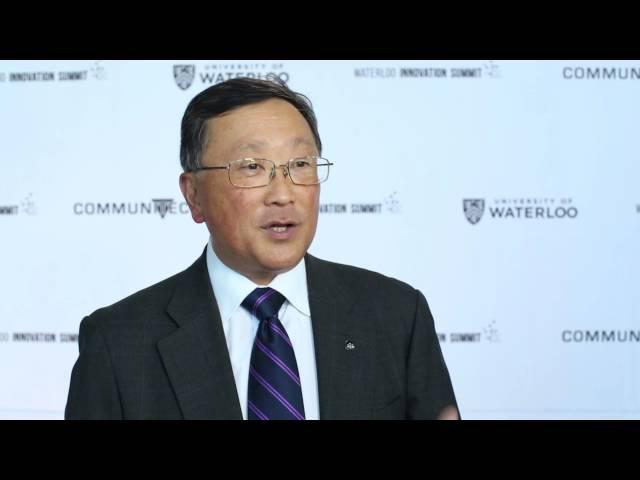 BlackBerry CEO John Chen on the company's presence in Waterloo