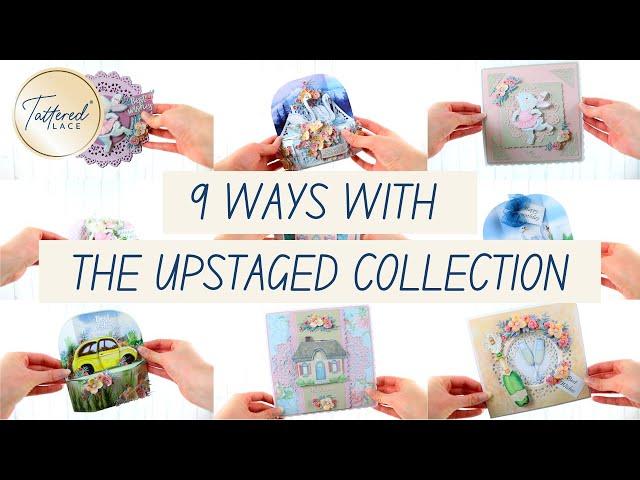 Tattered Lace Upstaged Collection