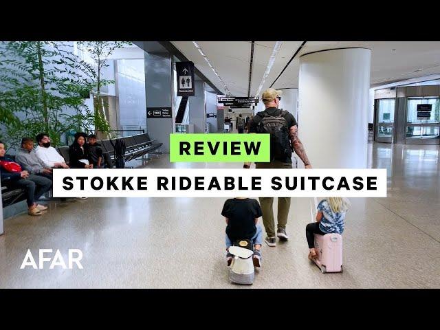 An Honest Review of JetKids by Stokke, a Ride-On Suitcase for Kids