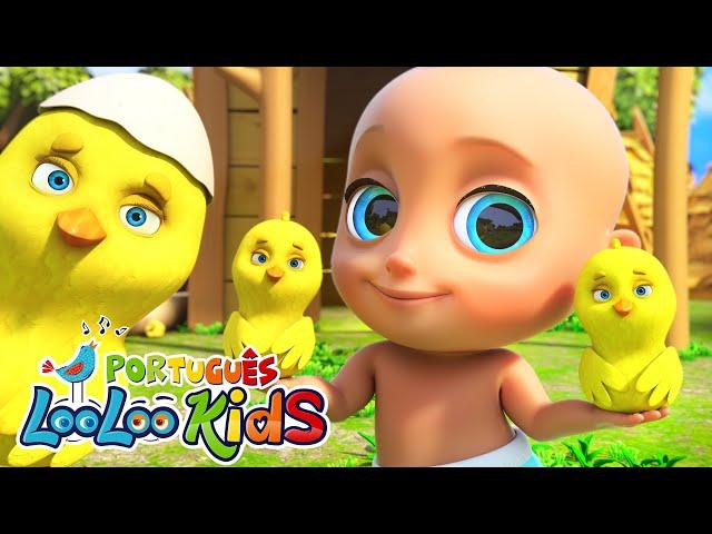 Pintinho Amarelinho - Músicas Infantis com LooLoo Kids em Português