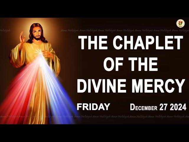 Chaplet of the Divine Mercy I Friday December 27 2024 I Divine Mercy Prayer I 12.00 PM