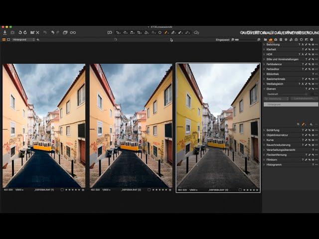 Ebenen in Capture One Pro