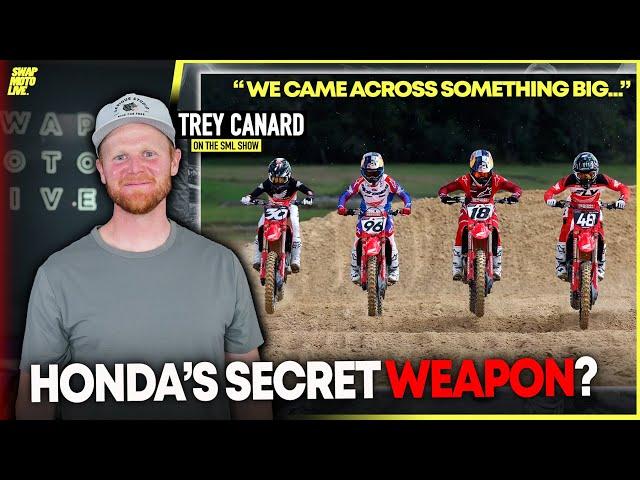 Insight on Testing for Jett Lawrence & HRC Honda... | Trey Canard on the SML Show