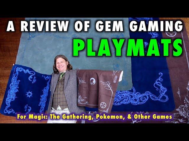 A Review of GEM Playmats for Magic: The Gathering, Pokemon, and other Tabletop Games