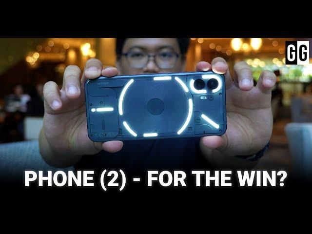 Watch: Nothing Phone (2) Unboxing, First Impressions, Full Specs - For the win? (Taglish)