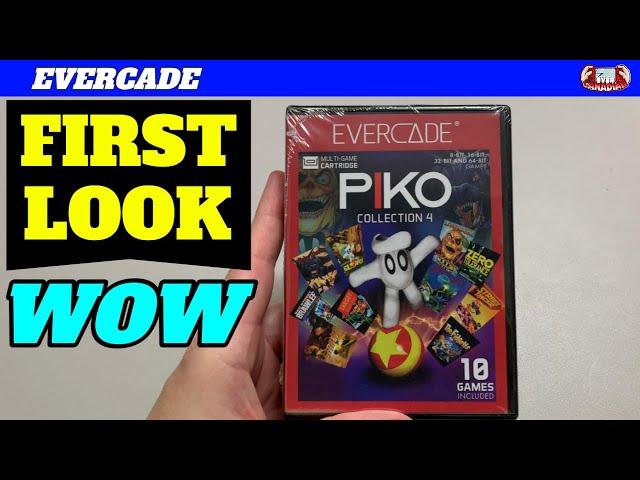 PIKO Collection 4 on the Evercade - First Impression Review!