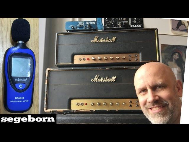 Is bedroom volume level good enough? - Attenuated Marshall Super Lead