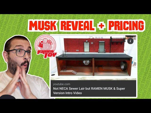 Full MUSK Sewer Lair Reveal and Pricing - Cody Reacts!