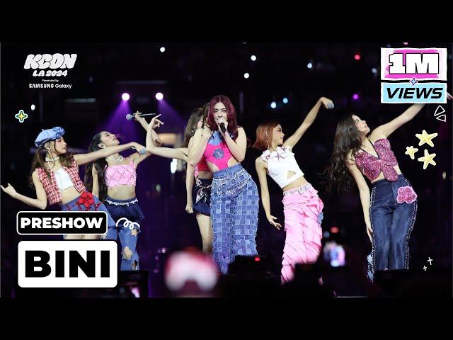 ⭐ PRESHOW | BINI | KCON LA 2024