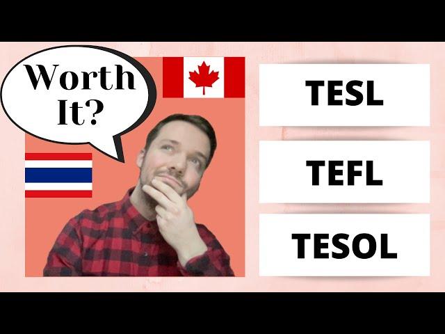 English Language Teacher Certification (TESOL / TESL / TEFL) - Is it Worth it?