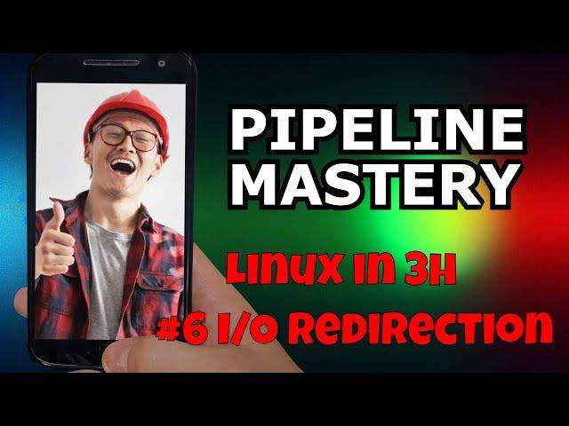 Linux in 3h - #6 Input/Output redirection, pipes, grep, wc, sort, tail