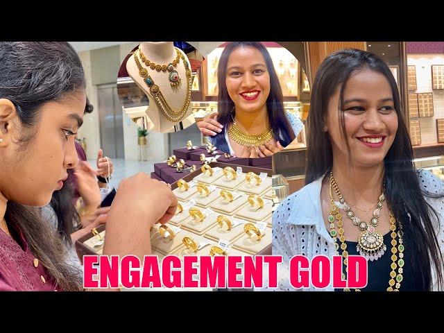 Engagement Jewellery Purchase  | അഞ്ചിക്കും ഷാമിക്കും Gold നോക്കാം ️