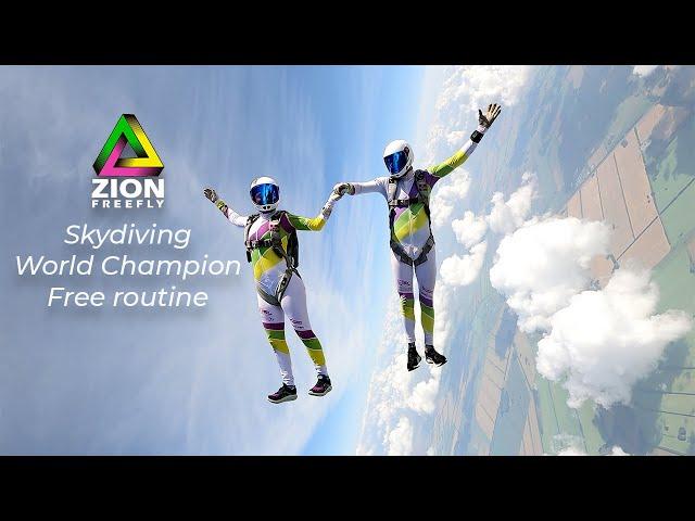 Zion Freefly - World Champion Skydiving Routine