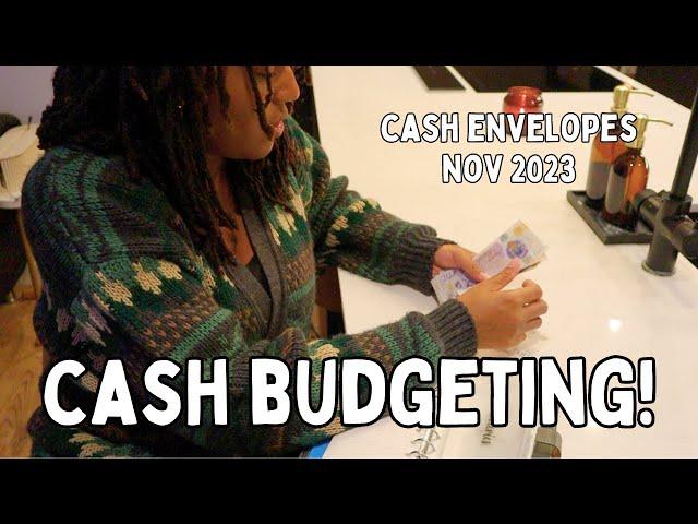 CASH ENVELOPE SYSTEM UK | Budget for November 2023 | Cash Stuffing