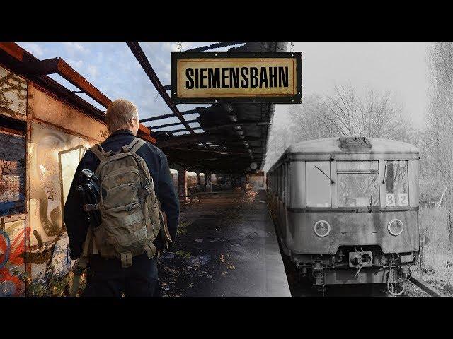 Заброшенная железная дорога в Берлине - SiemensBahn. Сталк с МШ.