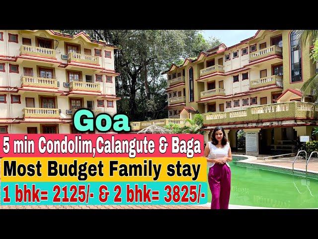 Most Budget Family Stay in Goa | 1 & 2 BHK Apartment on rent in Goa | Roomzaway.com Highland Resort