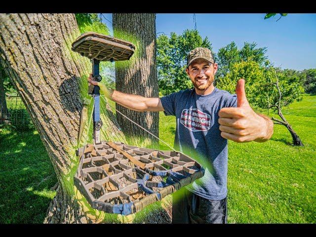 HOW TO HANG TREESTANDS!  Mobile Hunting Setup