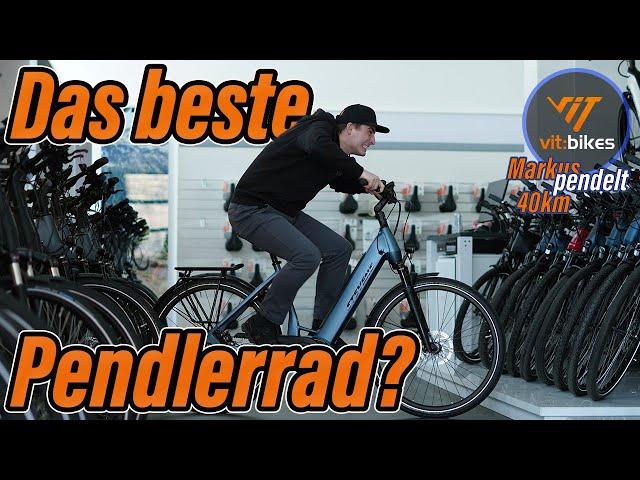 Was ist das richtige Pendlerrad? Markus pendelt - vitbikesTV