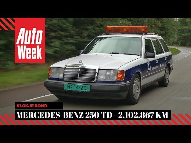 Mercedes-Benz 250TD W124 - 1986 - 2.102.867 km - AutoWeek Klokje Rond