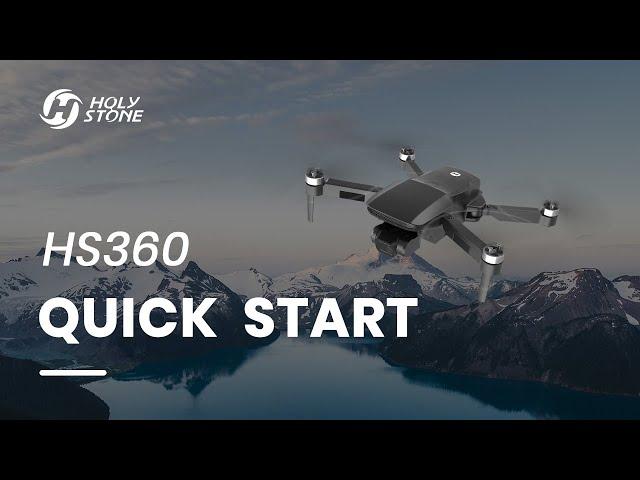 Holy Stone HS360 First Flight