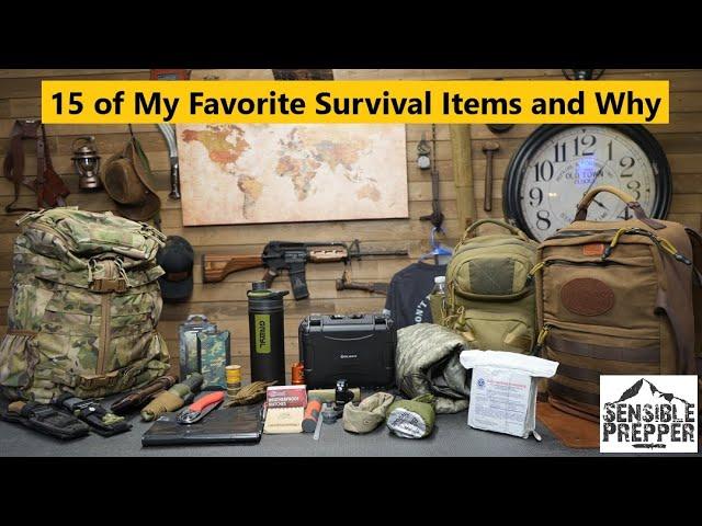 15 of My Favorite Survival Items and Why!