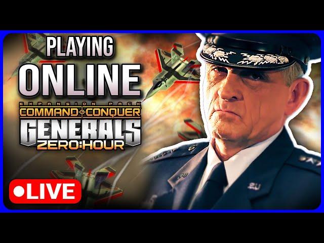 Showing My Enemies A Raptor Up Close in Online FFA Multiplayer | C&C Generals Zero Hour