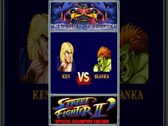 Street Fighter 2: SCE - Ken VS Blanka