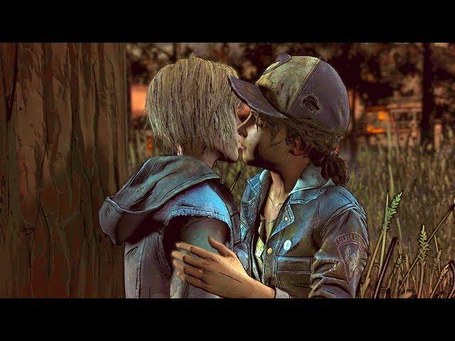 Clementine & Violet Romance Scene - The Walking Dead The Final Season Episode 3