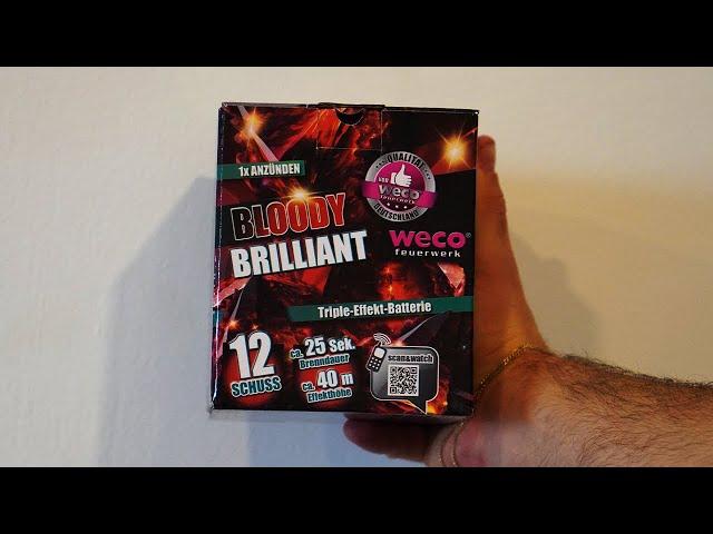 BLOODY BRILLIANT von LIDL | 4,99€ Weco Feuerwerk Batterie | PyroStop