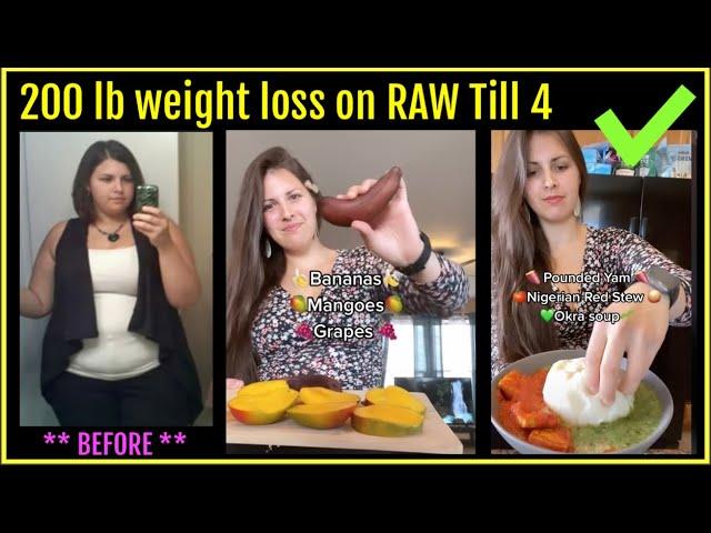 Freelee reviews What I eat in a day - Raw Till 4 200lb weight loss