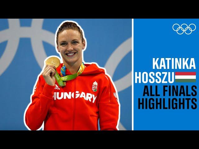 Katinka Hosszu  All Rio Finals! ‍️