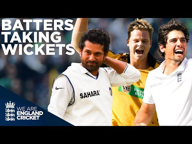 Tendulkar, Cook, Kohli, Smith, Root And More! | Batters Taking Wickets! | England Cricket 2020