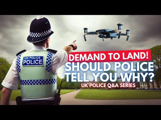 Can Police FORCE You to Land Your Drone WITHOUT explaining?