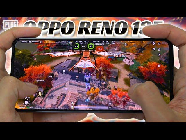 Oppo Reno13 F test game PUBG Mobile | Helio G100