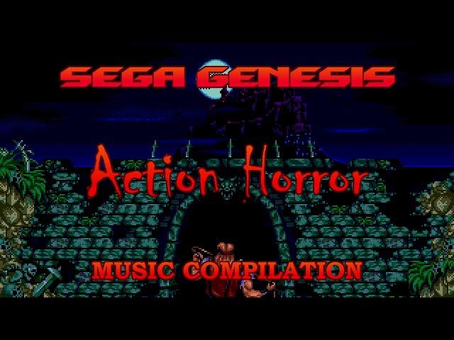 SEGA Genesis Action Horror Music Compilation (Real Hardware)