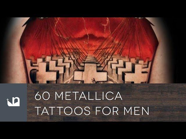 60 Metallica Tattoos For Men