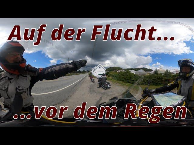 Auf der Flucht! Motorradreise Süd-Norwegen, Juli 2023, Folge 11