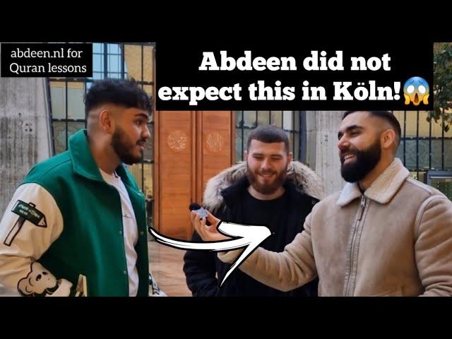 Abdeen revives the love of the Quran by asking muslims in Cologne to recite some verses!