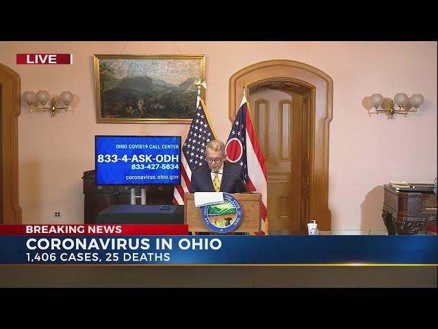 TV crew covering Gov. DeWine’s news conferences short staffed after member gets sick