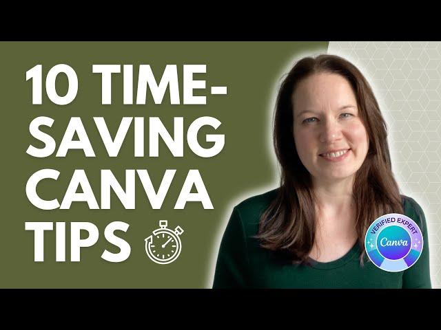 10 Time-Saving Canva Tips & Tricks to Create Your Canva Designs Faster and Easier