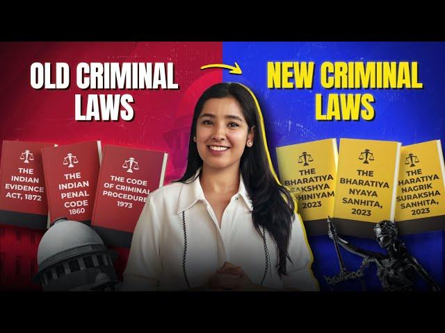 Difference between OLD and NEW Criminal Laws 2024 Explained!