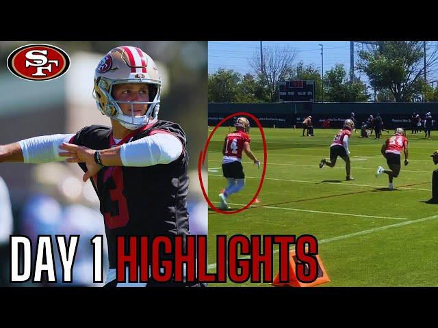 The San Francisco 49ers OTA Highlights Are INSANE... | 49ERS NEWS |